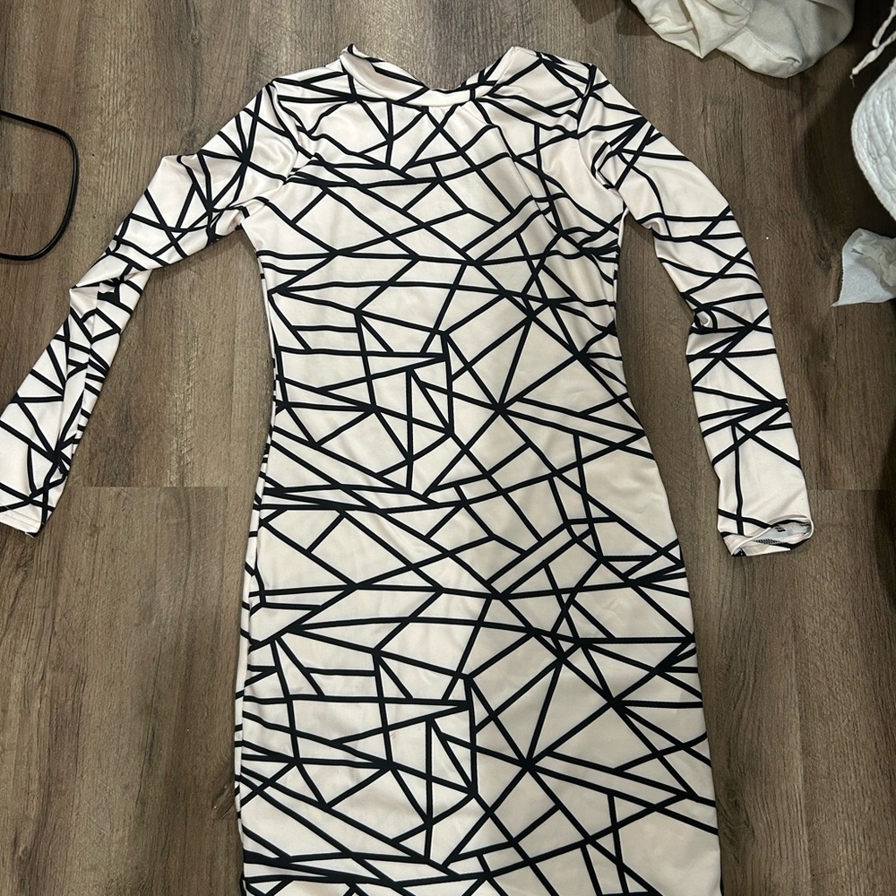 Geometric Patterned Dress